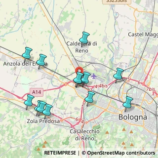 Mappa Via Giovanni Elkan, 40132 Bologna BO, Italia (4.30077)