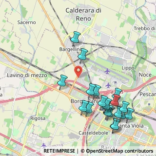 Mappa Via Giovanni Elkan, 40132 Bologna BO, Italia (2.493)