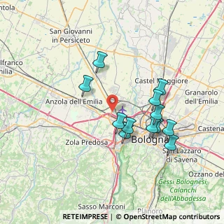 Mappa Via Giovanni Elkan, 40132 Bologna BO, Italia (6.72917)