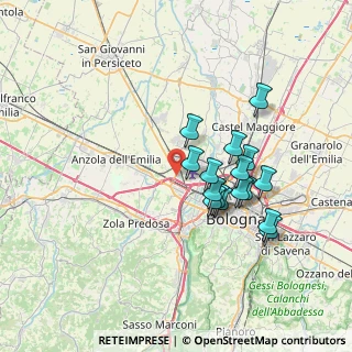 Mappa Via Giovanni Elkan, 40132 Bologna BO, Italia (6.3)