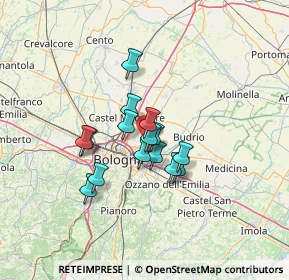 Mappa Via I° Maggio, 40057 Quarto Inferiore BO, Italia (9.37733)