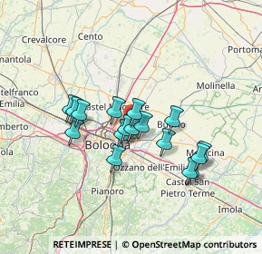 Mappa Via I° Maggio, 40057 Quarto Inferiore BO, Italia (11.22)