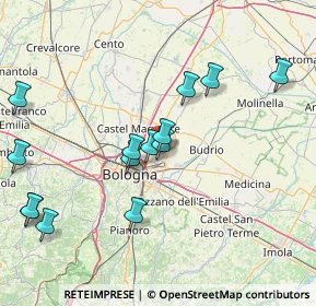 Mappa Via I° Maggio, 40057 Quarto Inferiore BO, Italia (16.905)