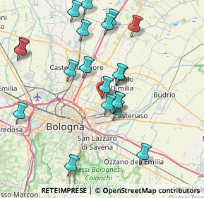 Mappa Via I° Maggio, 40057 Quarto Inferiore BO, Italia (8.0815)