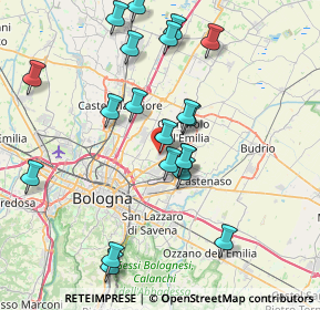 Mappa Via I° Maggio, 40057 Quarto Inferiore BO, Italia (8.057)