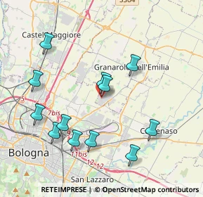 Mappa Via I° Maggio, 40057 Quarto Inferiore BO, Italia (4.10417)