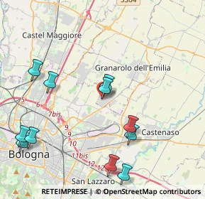 Mappa Via I° Maggio, 40057 Quarto Inferiore BO, Italia (4.77545)