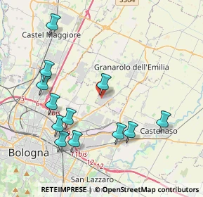 Mappa Via I° Maggio, 40057 Quarto Inferiore BO, Italia (4.33083)