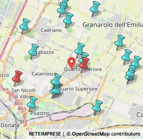Mappa Via I° Maggio, 40057 Quarto Inferiore BO, Italia (2.4375)