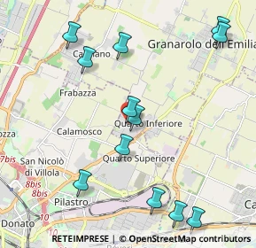 Mappa Via I° Maggio, 40057 Quarto Inferiore BO, Italia (2.4)