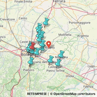 Mappa Via Moro, 40054 Budrio BO, Italia (12.40158)