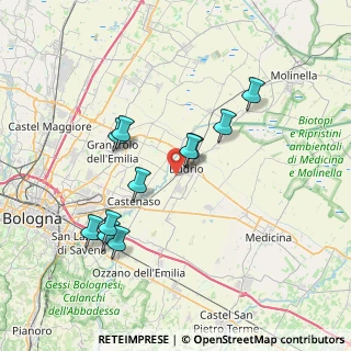 Mappa Via Moro, 40054 Budrio BO, Italia (7.04273)
