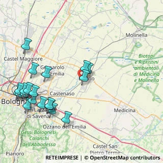 Mappa Via Moro, 40054 Budrio BO, Italia (10.401)