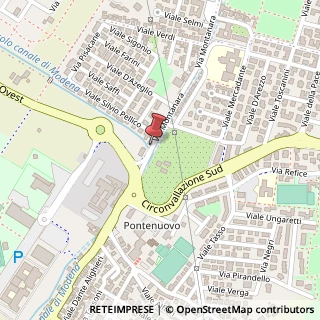 Mappa Via Montanara, 71, 41049 Sassuolo, Modena (Emilia Romagna)