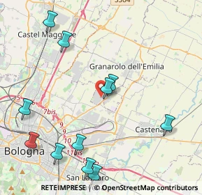 Mappa 40057 Quarto Inferiore BO, Italia (5.49917)