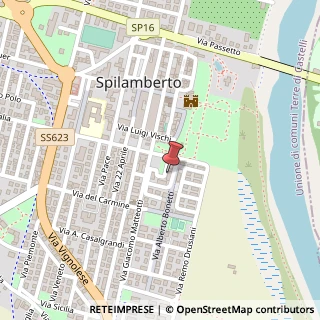 Mappa Piazza Sassatelli, 25, 41057 Spilamberto, Modena (Emilia Romagna)