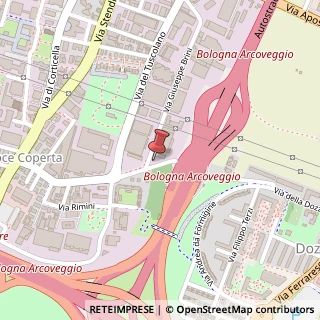 Mappa Via della Croce Coperta, 14, 40128 Bologna, Bologna (Emilia Romagna)