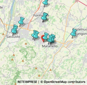 Mappa Via Madonna del Sagrato, 41042 Fiorano modenese MO, Italia (3.27154)
