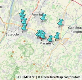 Mappa Via Madonna del Sagrato, 41042 Fiorano modenese MO, Italia (2.92091)