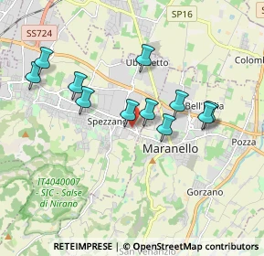 Mappa Via Madonna del Sagrato, 41042 Fiorano modenese MO, Italia (1.69364)