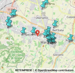 Mappa Via Madonna del Sagrato, 41042 Fiorano modenese MO, Italia (2.0715)