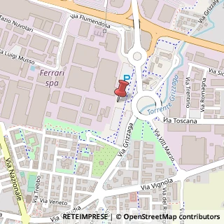 Mappa Via Abetone Inferiore, 4, 41053 Maranello, Modena (Emilia Romagna)