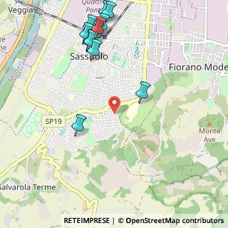 Mappa Via Albinoni, 41049 Sassuolo MO, Italia (1.3225)