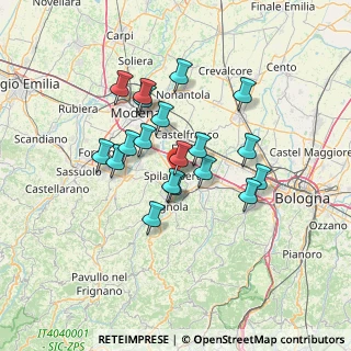 Mappa Piazzale Rangoni, 41057 Spilamberto MO, Italia (11.34105)