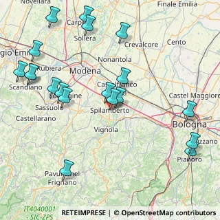 Mappa Via Monache, 41057 Spilamberto MO, Italia (20.59474)