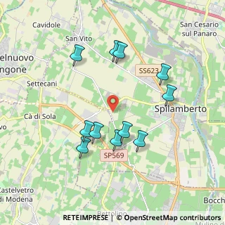 Mappa Via Montanara, 41057 Spilamberto MO, Italia (1.83818)
