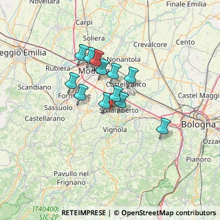 Mappa Via Montanara, 41057 Spilamberto MO, Italia (10.11583)