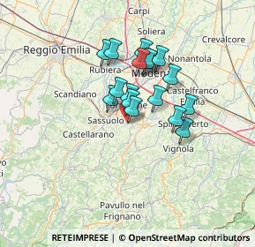 Mappa Via Medaglie d'Oro, 41042 Fiorano Modenese MO, Italia (9.94765)