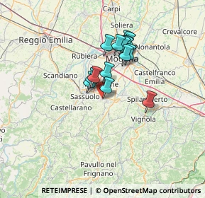 Mappa Via Medaglie d'Oro, 41042 Fiorano Modenese MO, Italia (10.39267)