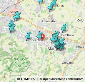 Mappa Via Medaglie d'Oro, 41042 Fiorano Modenese MO, Italia (2.0875)