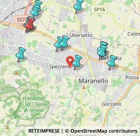 Mappa Via Medaglie d'Oro, 41042 Fiorano Modenese MO, Italia (2.30357)