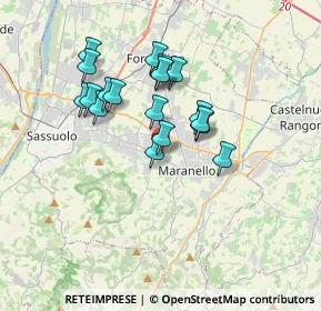 Mappa Via Medaglie d'Oro, 41042 Fiorano Modenese MO, Italia (3.00526)