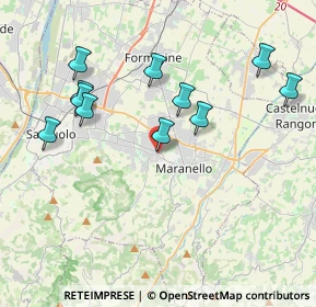 Mappa Via Medaglie d'Oro, 41042 Fiorano Modenese MO, Italia (4.04273)