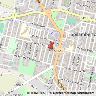 Mappa Via Giuseppe Mazzini,  7, 41057 Spilamberto, Modena (Emilia Romagna)