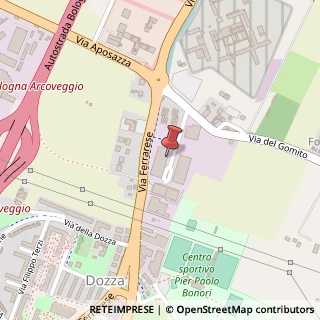 Mappa Via del Gomito, 3, 40127 Bologna, Bologna (Emilia Romagna)