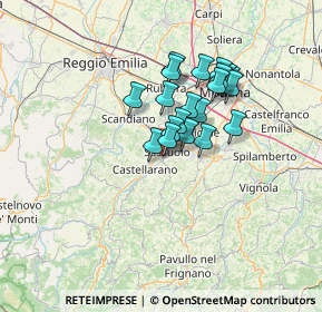 Mappa Viale Martiri di Belfiore, 41049 Sassuolo MO, Italia (10.055)