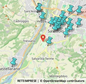 Mappa Viale Martiri di Belfiore, 41049 Sassuolo MO, Italia (2.301)
