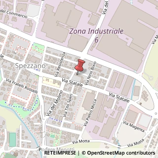 Mappa Piazza delle Rose, 6, 41042 Fiorano Modenese, Modena (Emilia Romagna)