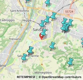 Mappa Viale Claudio Monteverdi, 41049 Sassuolo MO, Italia (2.4705)