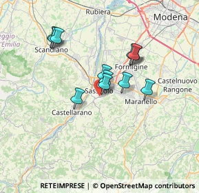 Mappa Viale Claudio Monteverdi, 41049 Sassuolo MO, Italia (5.89083)