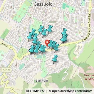 Mappa Viale Claudio Monteverdi, 41049 Sassuolo MO, Italia (0.3)