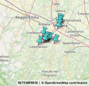 Mappa Viale Claudio Monteverdi, 41049 Sassuolo MO, Italia (7.89)