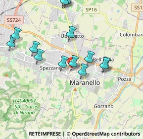 Mappa Via Gilles Villeneuve, 41042 Fiorano Modenese MO, Italia (2.05786)