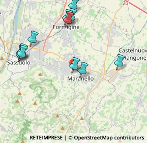 Mappa Via Gilles Villeneuve, 41042 Fiorano Modenese MO, Italia (4.64833)