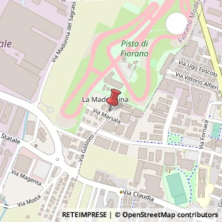 Mappa Via Gilles Villeneuve, 19, 41042 Fiorano Modenese, Modena (Emilia Romagna)