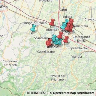 Mappa Willy Bar, 42014 Castellarano RE, Italia (12.14938)